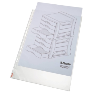 Buste a foratura universale Esselte A3 - Copy Safe Office - 30x42 cm - goffrata antiriflesso (conf.50)