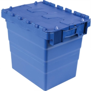 Cassa impilabile Viso 400x300x365 mm Blu DSW4336
