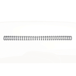 Dorsi a spirale metalliche a 34 anelli GBC Wirebind 11 mm - fino a 100 fogli - A4 - Nero - RG810710 (conf.100)