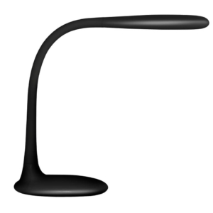 Lampada da tavolo a led UNILUX Lucy Nero 400093640