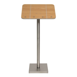 Leggio Portamenu Securit - 115x54x36 cm - MCS-115-TE