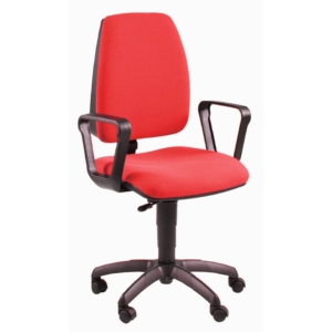 Sedia operativa eco-smart SATURNUS UNISIT - polipropilene - Rosso