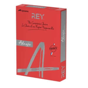 Carta colorata A3 Rosso intenso INTERNATIONAL PAPER Rey Adagio 80g/m² - 29,7x42 cm (risma 500 fogli)