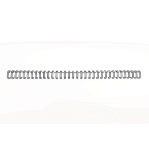 Dorsi a spirale metalliche a 34 anelli GBC Wirebind 12 mm - fino a 115 fogli - A4 - Nero - RG810810 (conf.100)