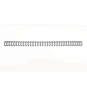 Dorsi a spirale metalliche a 34 anelli GBC Wirebind 9 mm - fino a 85 fogli - A4 - Nero - RG810610 (conf.100)