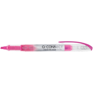 Evidenziatore a penna Rosa Q-Connect 1-4 mm KF00398