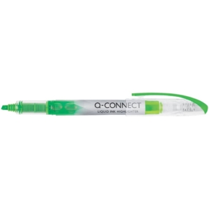 Evidenziatore a penna Q-Connect 1-4 mm Verde KF00396