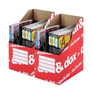 Portariviste Dox&Dox - Bianco/Rosso - 1600176