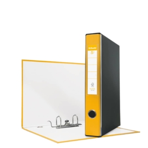 Raccoglitore ufficio Esselte Eurofile - registratore commerciale - Dorso 5 - utile 23x30 cm - Giallo - 390752090