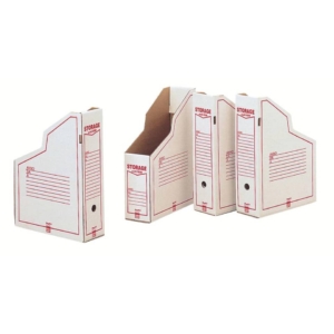 Portariviste in cartone Storage King Mec - 9,3x35x26 cm