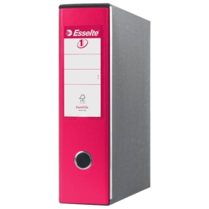 Raccoglitore ufficio Esselte Eurofile - registratore commerciale - Dorso 8 cm - 23x30 cm - Fucsia - 390753900