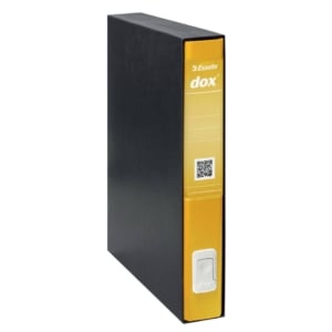 Raccoglitore ufficio Dox 5 - Protocollo - Dorso 5 cm - 23x34 cm - Giallo