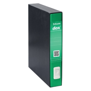 Raccoglitore ufficio Dox 4 - Commerciale - Dorso 5 cm - 23x29,7 cm - Verde