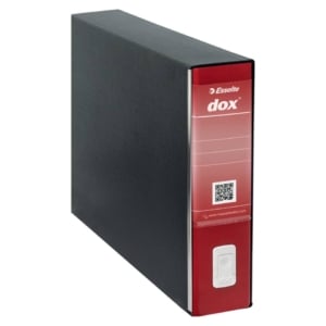 Raccoglitore ufficio Dox 10 - Registratore formato A3 Dorso 8 - 46x31,5 cm - Rosso - 2 anelli