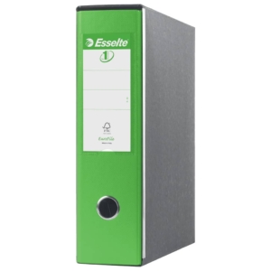 Raccoglitore ufficio Esselte Eurofile - commerciale - Dorso 8 cm - 23x30 cm - Verde VIVIDA - 390753940