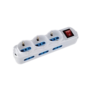Multipresa 9 posti MKC - 3 Schuko