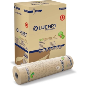 Rotolo Lenzuolino Econatural Lucart - 870099 (190 strappi)
