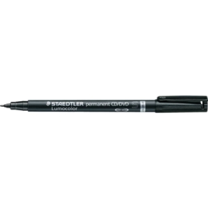 Staedtler Lumocolor® Permanent - pennarello indelebile Nero punta fine - CD/DVD - superfine - 0,4 mm