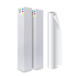 Rotoli carta plotter ROT.PUGLIESE- ROLLMADE - 80g/m² - 91,4cm x 50 m - Øanima 50mm - Bianco (conf.4)