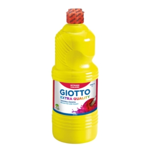 Tempera pronta GIOTTO - Giallo primario - 1000 ml