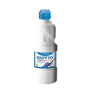 Tempera acrilica GIOTTO - Bianco - 500 ml - 533701