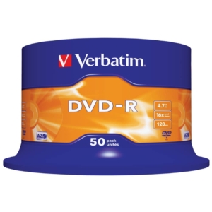 DVD Verbatim - DVD-R - 4,7 Gb - 16x - Spindle (conf.50)