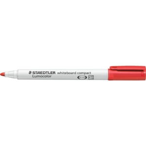Pennarello per lavagne Bianche Staedtler Lumocolor® Whiteboard - Rosso - tonda - 1-2 mm