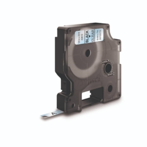 Nastro per etichettatrici Dymo D1 - 6 mm x 7 m - Nero/Trasparente - S0720770