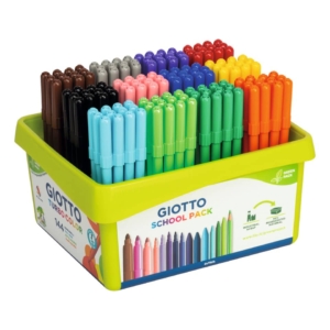 Pennarelli Turbo GIOTTO - Schoolpack Turbo Color - 0,5-2 mm - Assortito (conf.144)