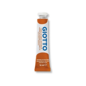 Tubetto tempera GIOTTO - 12 ml - terra di siena naturale - 3520 20