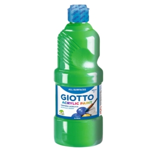 Tempera acrilica GIOTTO - Verde - 500 ml