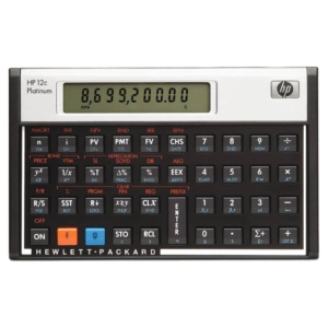 Calcolatrice finanziaria HP 12C Platinum - HP-12C PLAT/UUZ