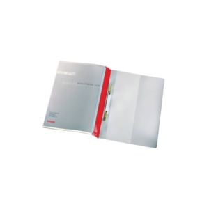 Esselte Cartelline ad aghi - Quotation file - pvc semirigido - Rosso (conf.25)