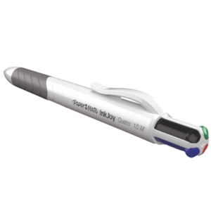 Penna sfera a scatto Paper Mate Inkjoy Quatro ULV - M - 1 mm 4 colori S0977260