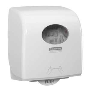 Dispenser di asciugamani a rotolo AQUARIUS* in plastica Bianco 7955