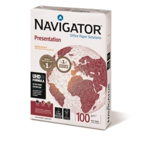 Risme carta per fotocopie Presentation Navigator - A4 - 100g/m²  - risma da 500 fogli