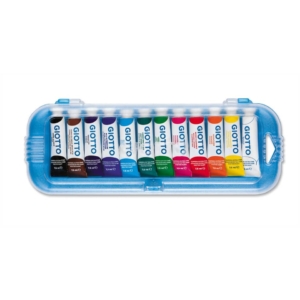 Tubetti tempera GIOTTO - 7,5 ml - Assortito (conf.12)