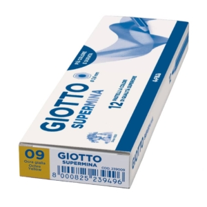 Pastello colorato GIOTTO Supermina Giallo ocra - 3,8 mm - da 3 anni in poi