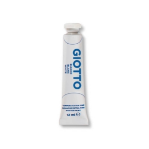 Tubetto tempera GIOTTO - 12 ml - Bianco - 3520 01