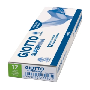 Pastello colorato GIOTTO Supermina Verde cinabro - 3,8 mm - da 3 anni in poi