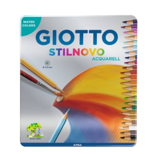 GIOTTO Stilnovo Matite acquerellabili Acquarell - 3,3 mm - da 3 anni in poi (conf.24)