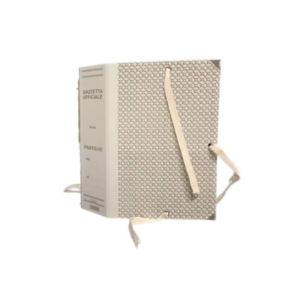 Faldone rivestito in carta Euro-Cart - per Gazz.Uff. - Dorso 8 cm - 21,5x31,5 cm