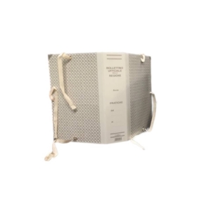 Faldone rivestito in carta Euro-Cart - per Boll. Uff. - Dorso 8 cm - 21,5x31,5 cm