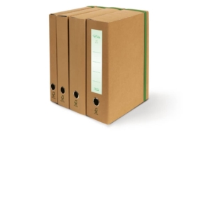Portaprogetto con elastico piatto Euro-Cart Avana - Dorso 6 cm