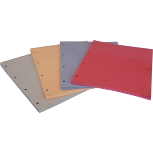 Divisori colorati in cartoncino Euro-Cart - Rosso (conf.100)