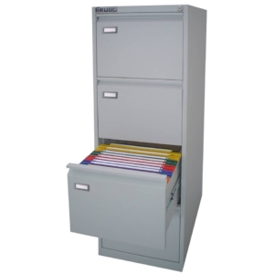 Classificatore Kubo Bertesi - Grigio - 4 cassetti - 46x62xh.132 cm