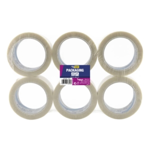 Nastro da imballo Trasparente - PPL 45µm - Syrom svolgimento rumoroso - 50 mm x 66 m (conf.6)