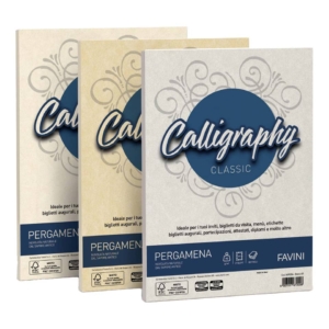 Calligraphy Favini Pergamena Liscio Favini - naturale - fogli A4 190g/m² - A69Q084 (conf.50)