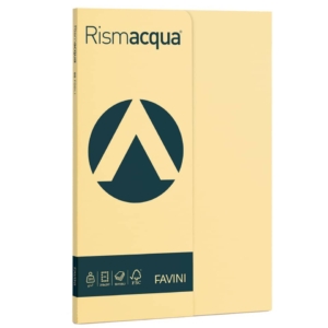 Risma cartoncini colorati - rismette Favini - tenui - A4 - 200g/m² - camoscio (50 fogli)