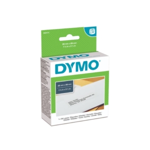 Etichette per Dymo LabelWriter permanenti - 28x89 mm - Bianco - 1983173 (Rotolo da 130 etichette)